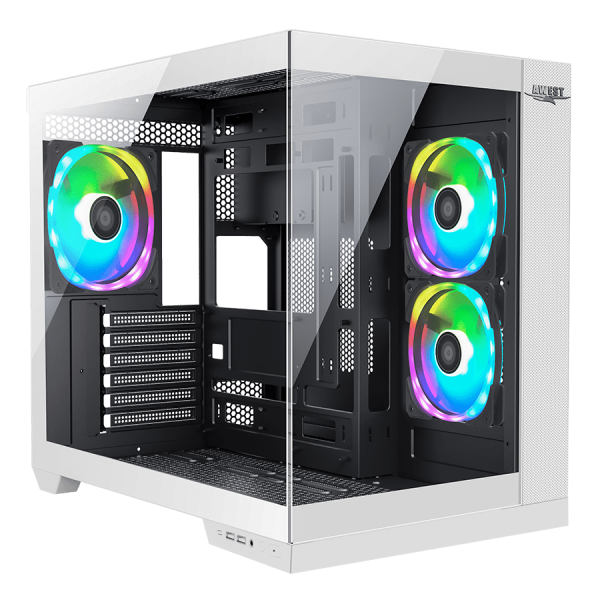 کیس گیمینگ اوست GT-AQ12-B&W
